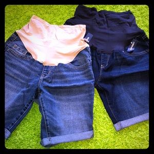 Maternity - Denim Shorts, Old Navy